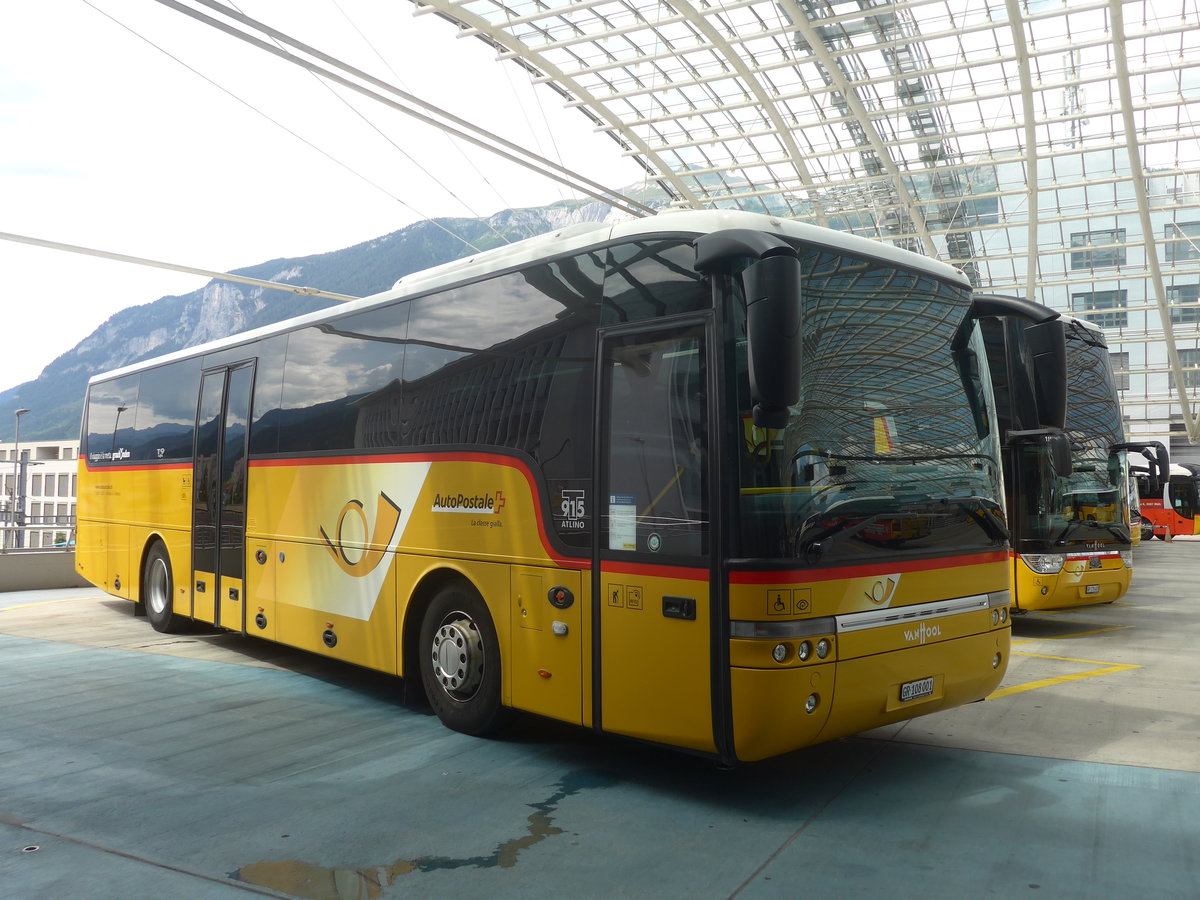 (219'803) - TpM, Mesocco - Nr. 1/GR 108'001 - Van Hool (ex Pacciarelli, Grono) am 16. August 2020 in Chur, Postautostation