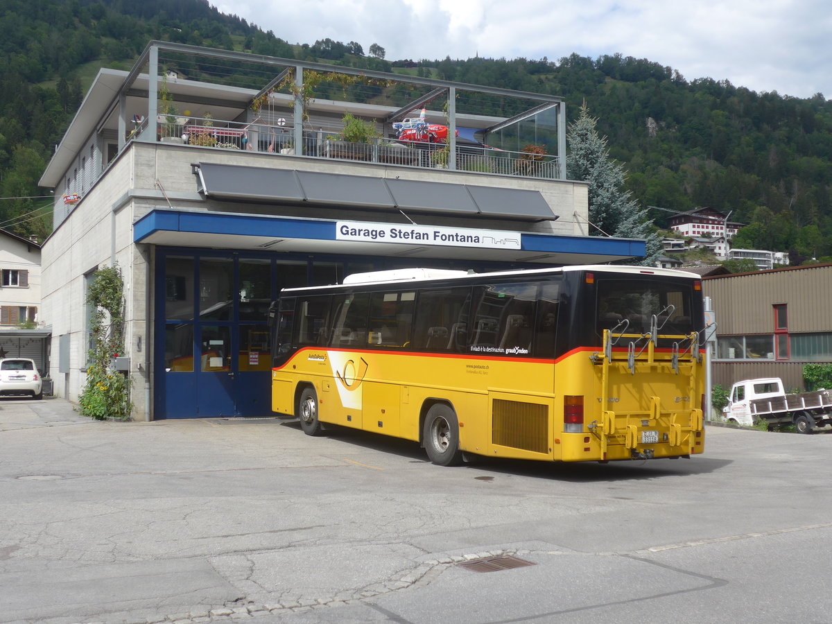 (219'822) - Fontana, Ilanz - Nr. 23/GR 33'118 - Volvo (ex Bearth, Brigels) am 16. August 2020 in Ilanz, Garage