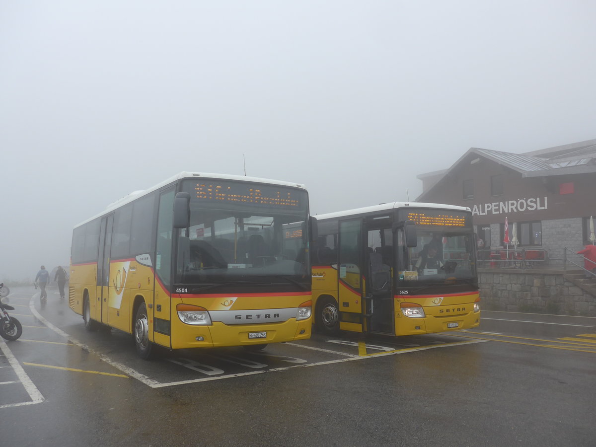 (219'896) - PostAuto Bern - BE 401'263 - Setra (ex AVG Meiringen Nr. 63) am 22. August 2020 in Grimsel, Passhhe