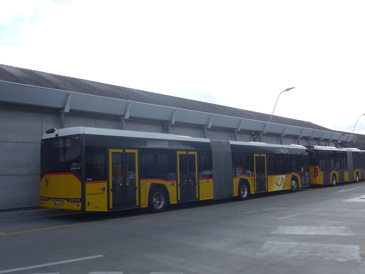 (220'063) - PostAuto Bern - Nr. 686/BE 818'686 - Solaris am 23. August 2020 in Bern, Postautostation