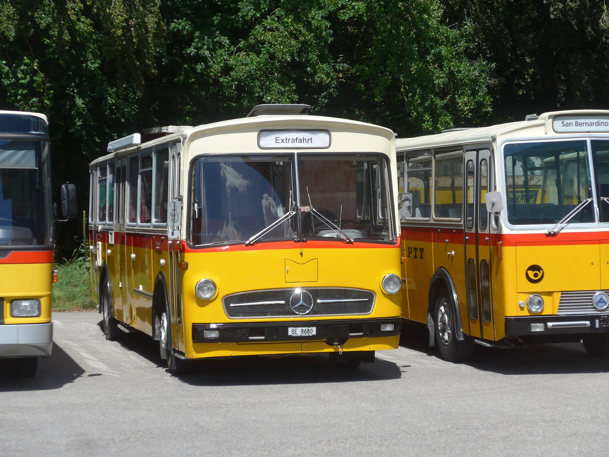 (220'093) - Schweizer, Schliern - BE 8680 - Mercedes/R&J (ex SBE Mettleneggen, Wattenwil; ex Frommelt, FL-Vaduz) am 23. August 2020 in Burgdorf, kihof Ziegelgut