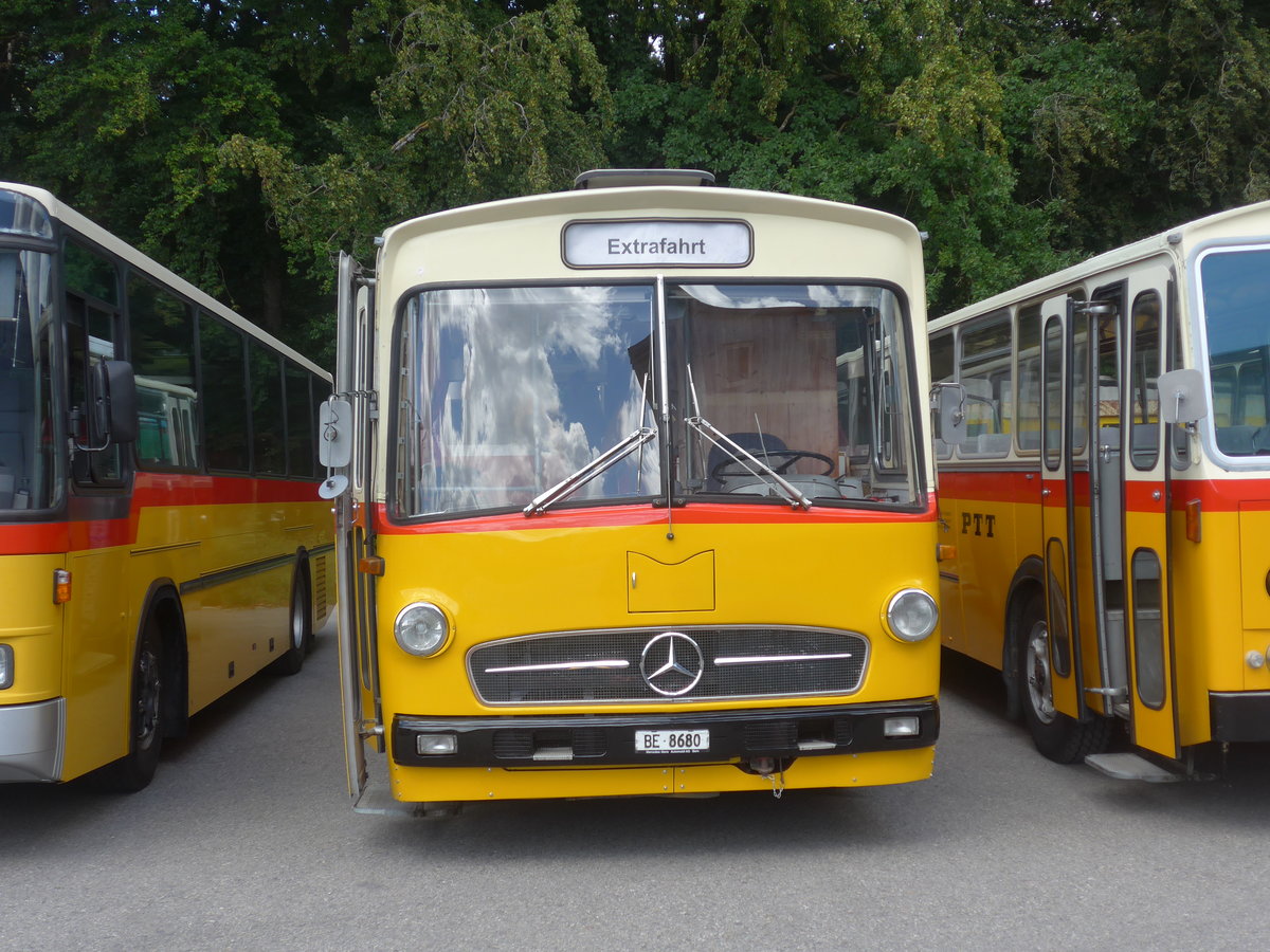 (220'114) - Schweizer, Schliern - BE 8680 - Mercedes/R&J (ex SBE Mettleneggen, Wattenwil; ex Frommelt, FL-Vaduz) am 23. August 2020 in Burgdorf, kihof Ziegelgut