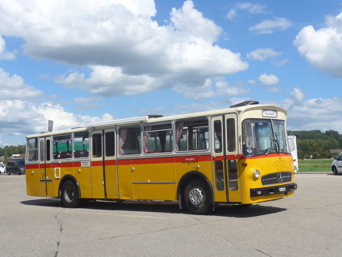 (220'130) - Schweizer, Schliern - BE 8680 - Mercedes/R&J (ex SBE Mettleneggen, Wattenwil; ex Frommelt, FL-Vaduz) am 23. August 2020 in Lyssach, Lorenz