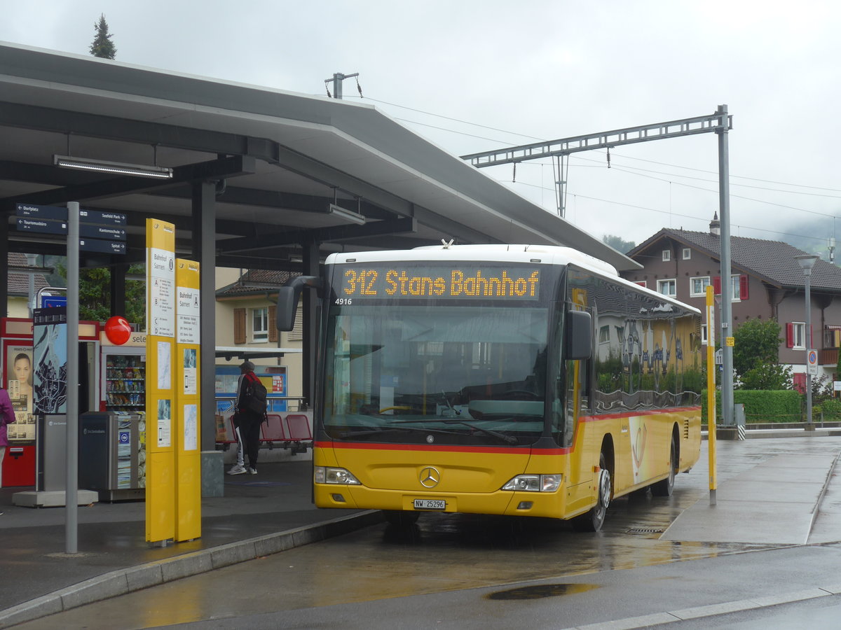 (220'187) - Thepra, Stans - Nr. 30/NW 25'296 - Mercedes am 29. August 2020 beim Bahnhof Sarnen