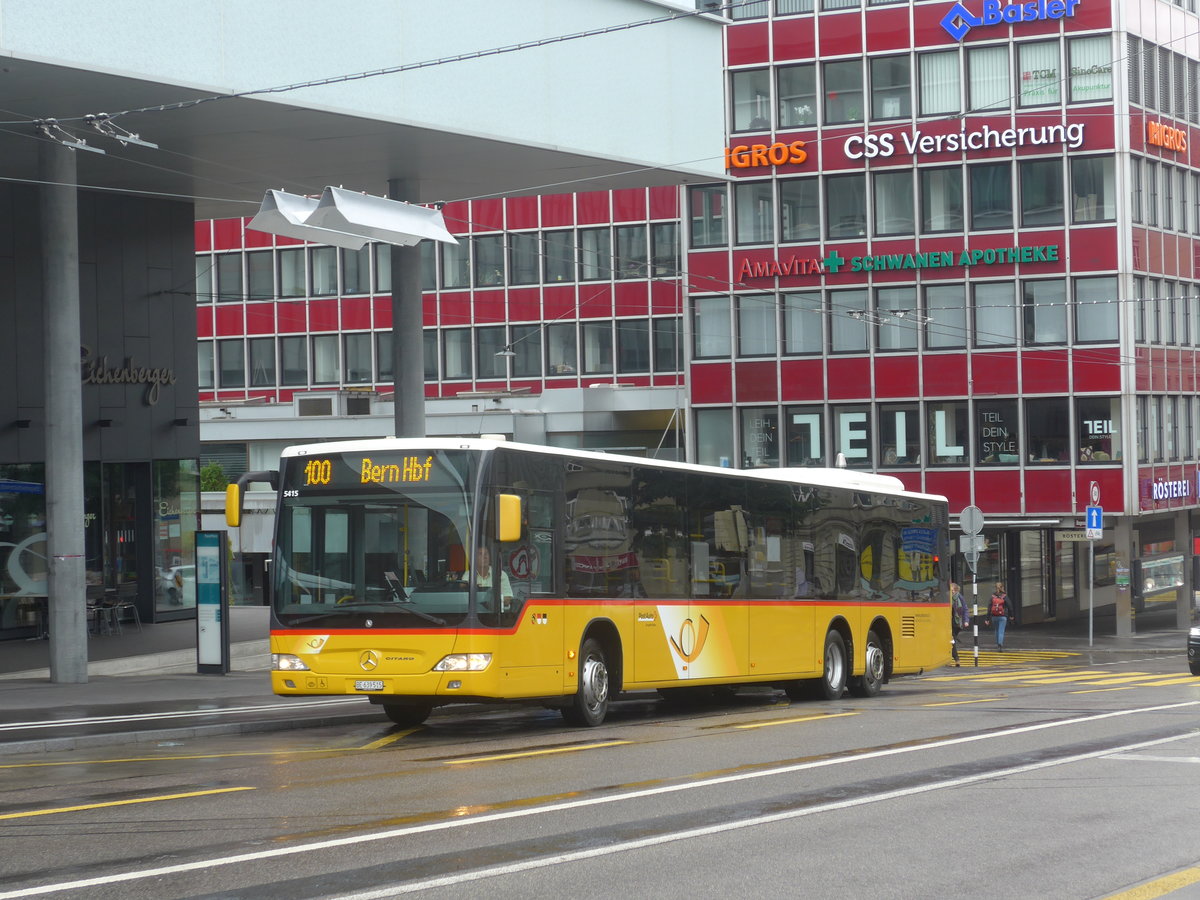 (220'337) - AVA Aarberg - Nr. 5/BE 639'515 - Mercedes am 30. August 2020 in Bern, Schanzenstrasse