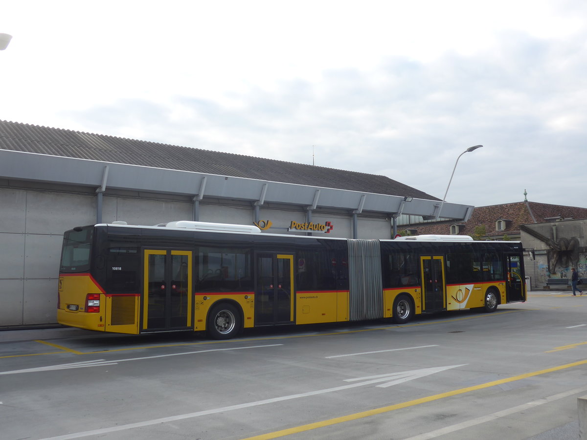 (220'344) - PostAuto Bern - Nr. 670/BE 637'670 - MAN am 31. August 2020 in Bern, Postautostation
