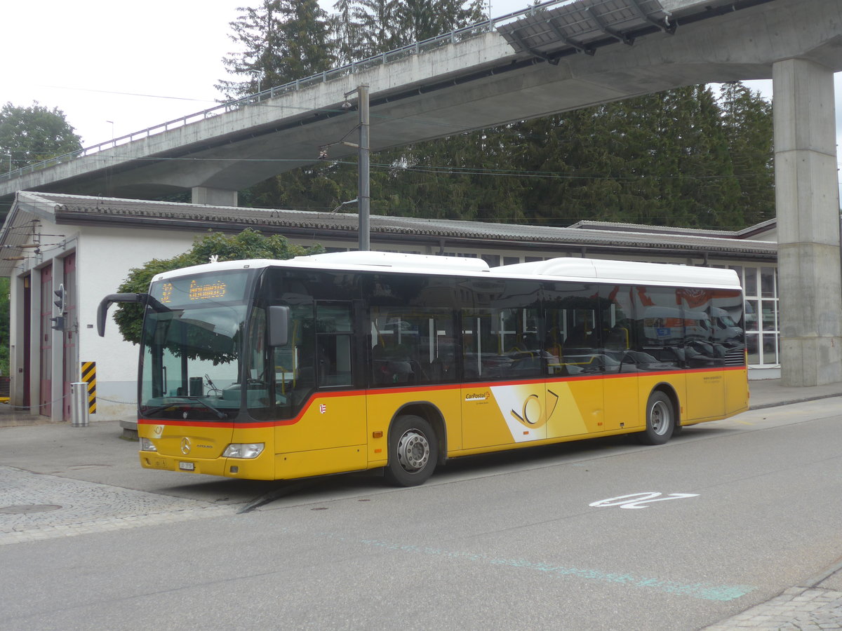 (220'408) - TSPG Saignelgier - JU 1939 - Mercedes am 31. August 2020 beim Bahnhof Tramelan