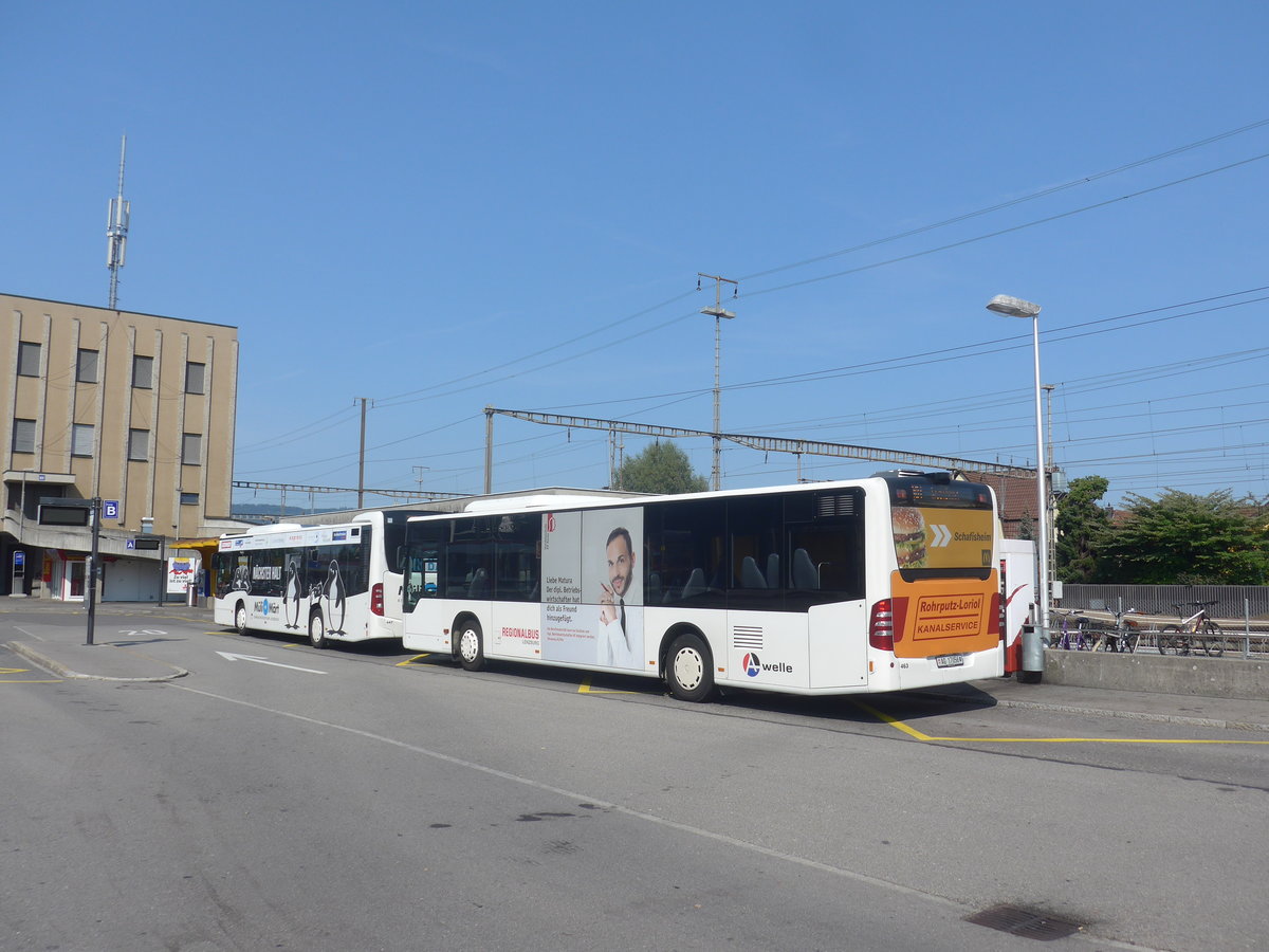 (220'743) - Knecht, Windisch - Nr. 463/AG 17'056 - Mercedes am 13. September 2020 beim Bahnhof Lenzburg