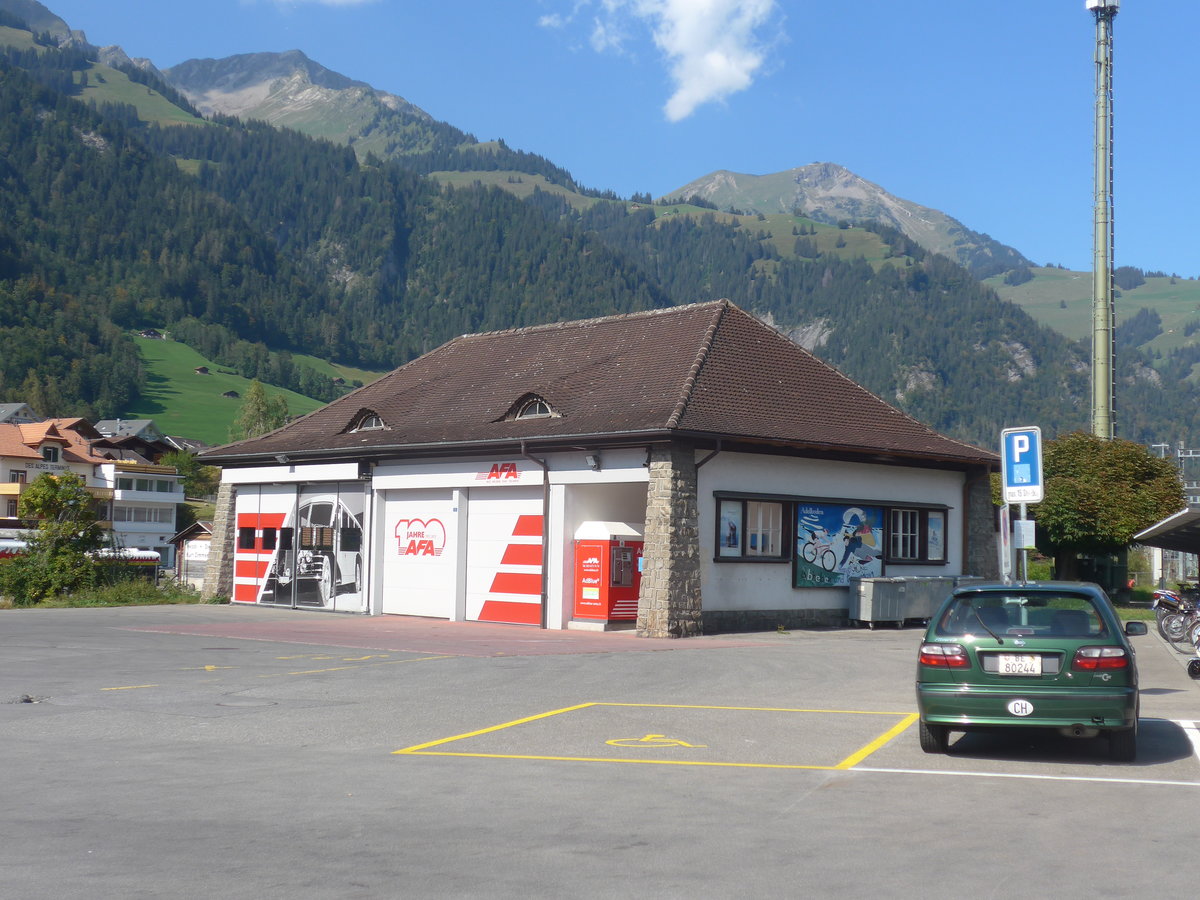 (220'781) - Alte AFA-Garage am 14. September 2020 in Frutigen
