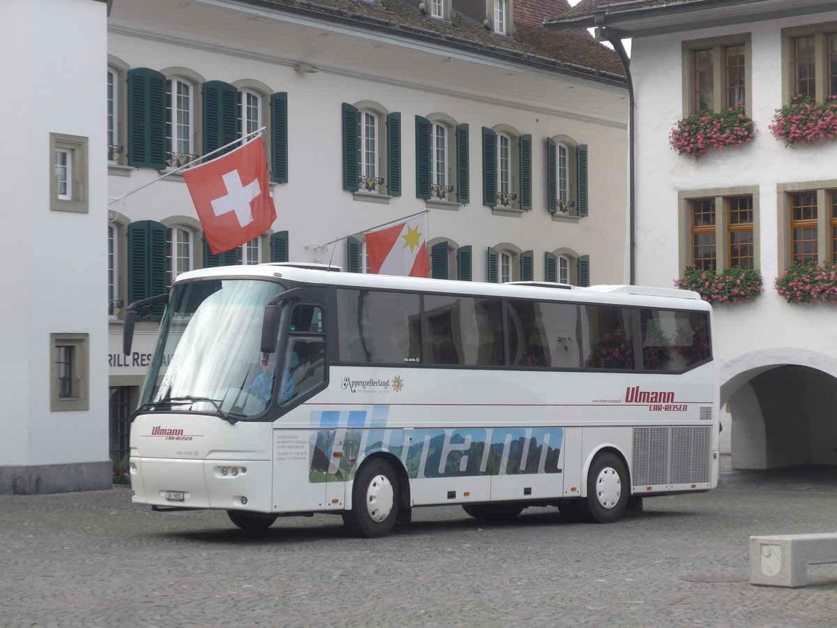 (221'586) - Ulmann, Appenzell - AI 9655 - Bova am 28. September 2020 in Thun, Rathausplatz