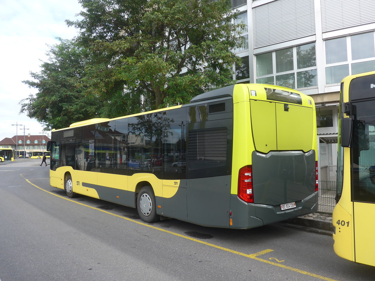 (221'590) - STI Thun - Nr. 186/BE 804'186 - Mercedes am 28. September 2020 bei der Schifflndte Thun