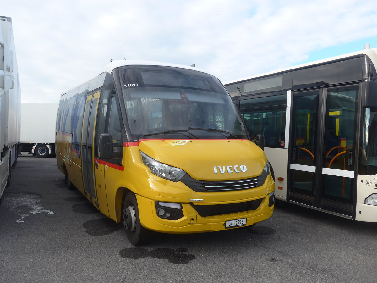 (221'700) - Froidevaux, Charmoille - JU 1918 - Iveco/Rosero am 11. Oktober 2020 in Kerzers, Interbus