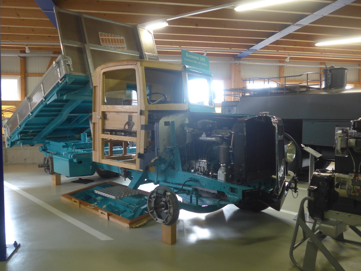 (221'996) - Billeter, M�nnedorf - FBW am 18. Oktober 2020 in Wetzikon, FBW-Museum