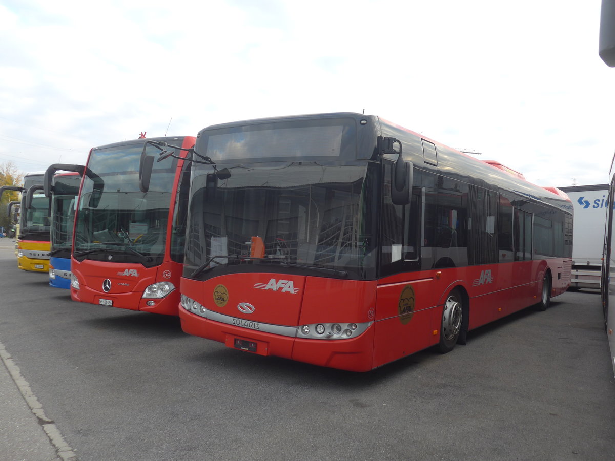 (222'057) - AFA Adelboden - Nr. 51 - Solaris am 18. Oktober 2020 in Kerzers, Interbus