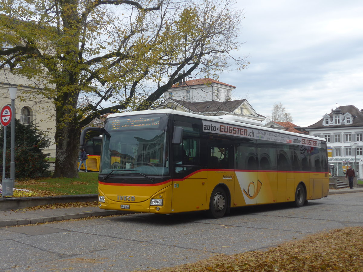 (222'323) - PostAuto Ostschweiz - AR 14'856 - Iveco am 21. Oktober 2020 in Heiden, Post