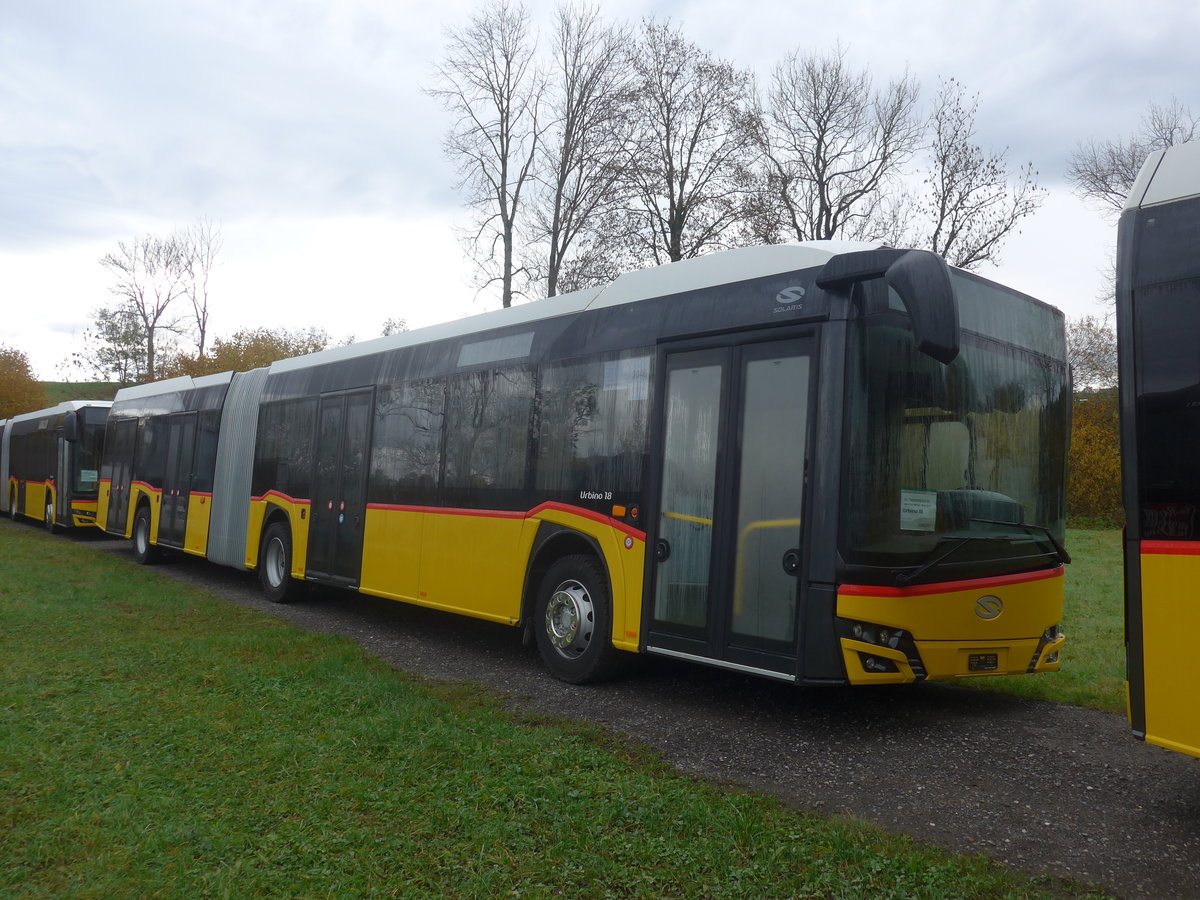 (222'744) - Twerenbold, Baden - Nr. 10 - Solaris am 1. November 2020 in Ruswil, Garage ARAG