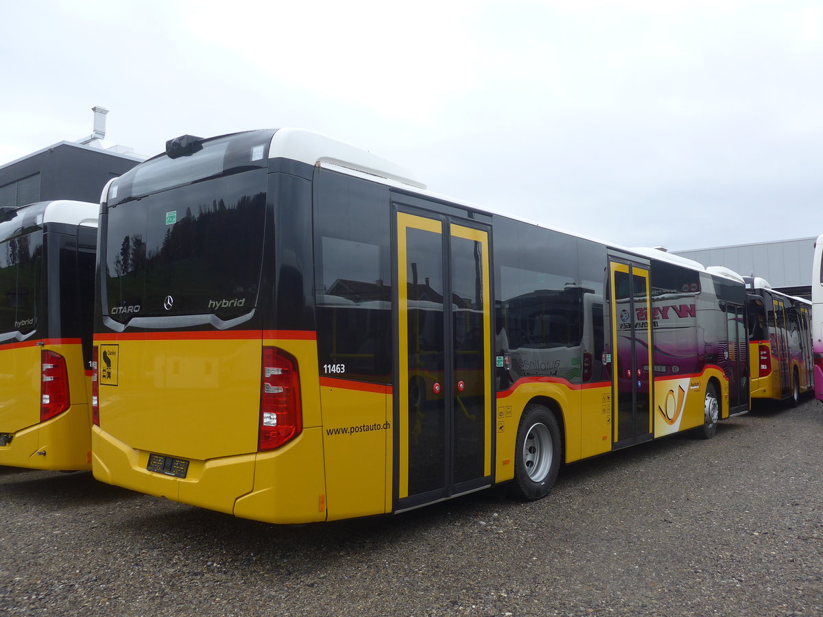 (222'796) - PostAuto Bern - PID 11'463 - Mercedes am 1. November 2020 in Winterthur, EvoBus