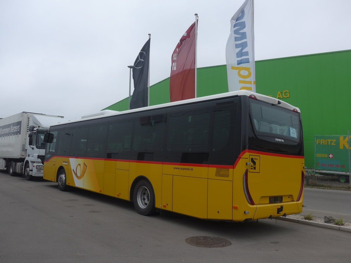 (222'911) - CarPostal Ouest - PID 11'482 - Iveco am 29. November 2020 in Kerzers, Interbus