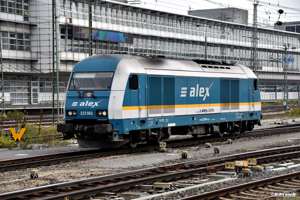 223 063 fuhr lz durch regensburg,28.09.17