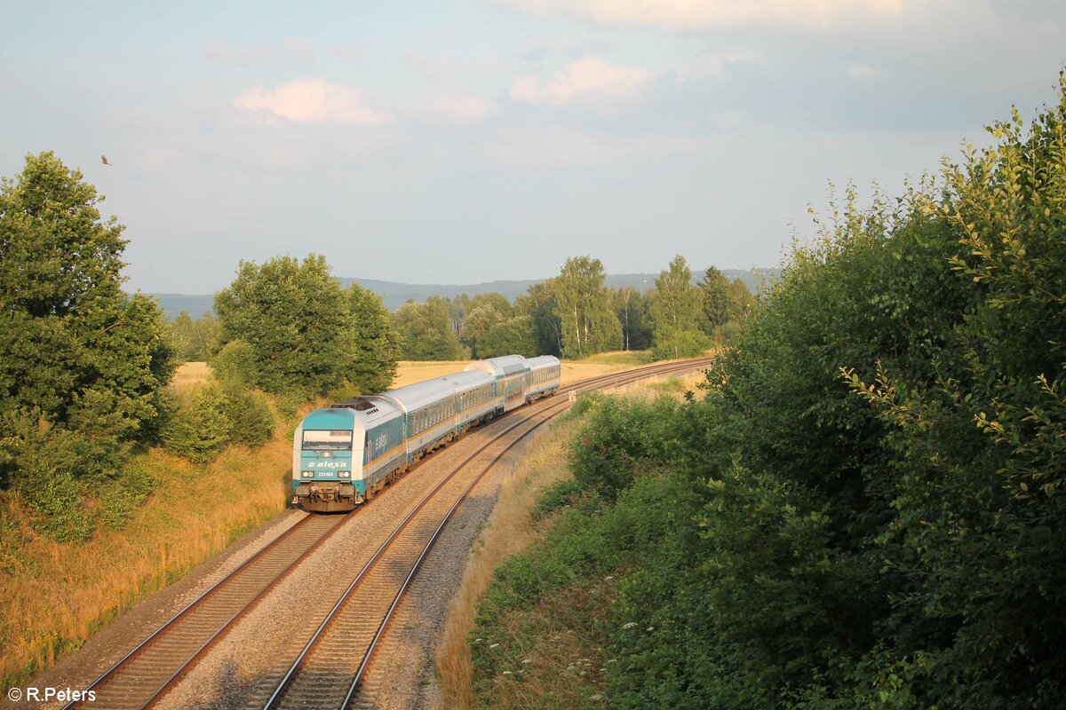 223 065 Alexa als ALX RE2 79863 München - Hof bei Unterthölau. 20.07.21