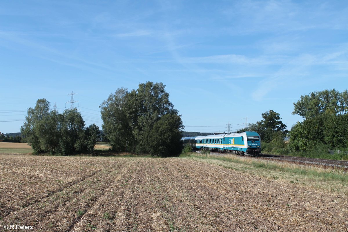 223 069 erreicht gleich Weiden mit dem ALX84109 München - Hof. 12.08.18