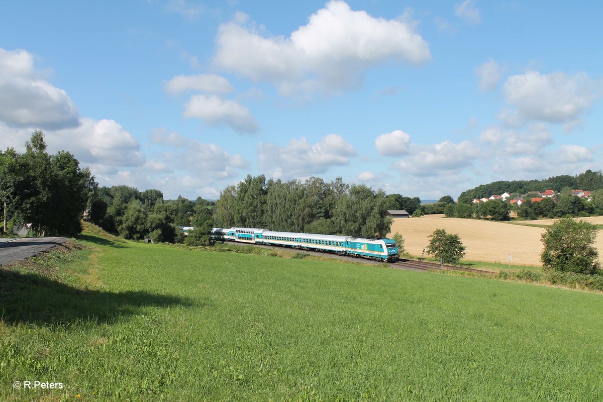 223 069 mit dem ALX84102 München - Hof bei Letten. 30.07.16