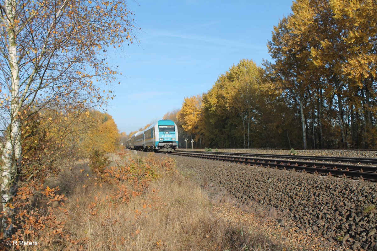 223 071 zieht den ALX84115 Hof - München bei schönfeld 01.11.16