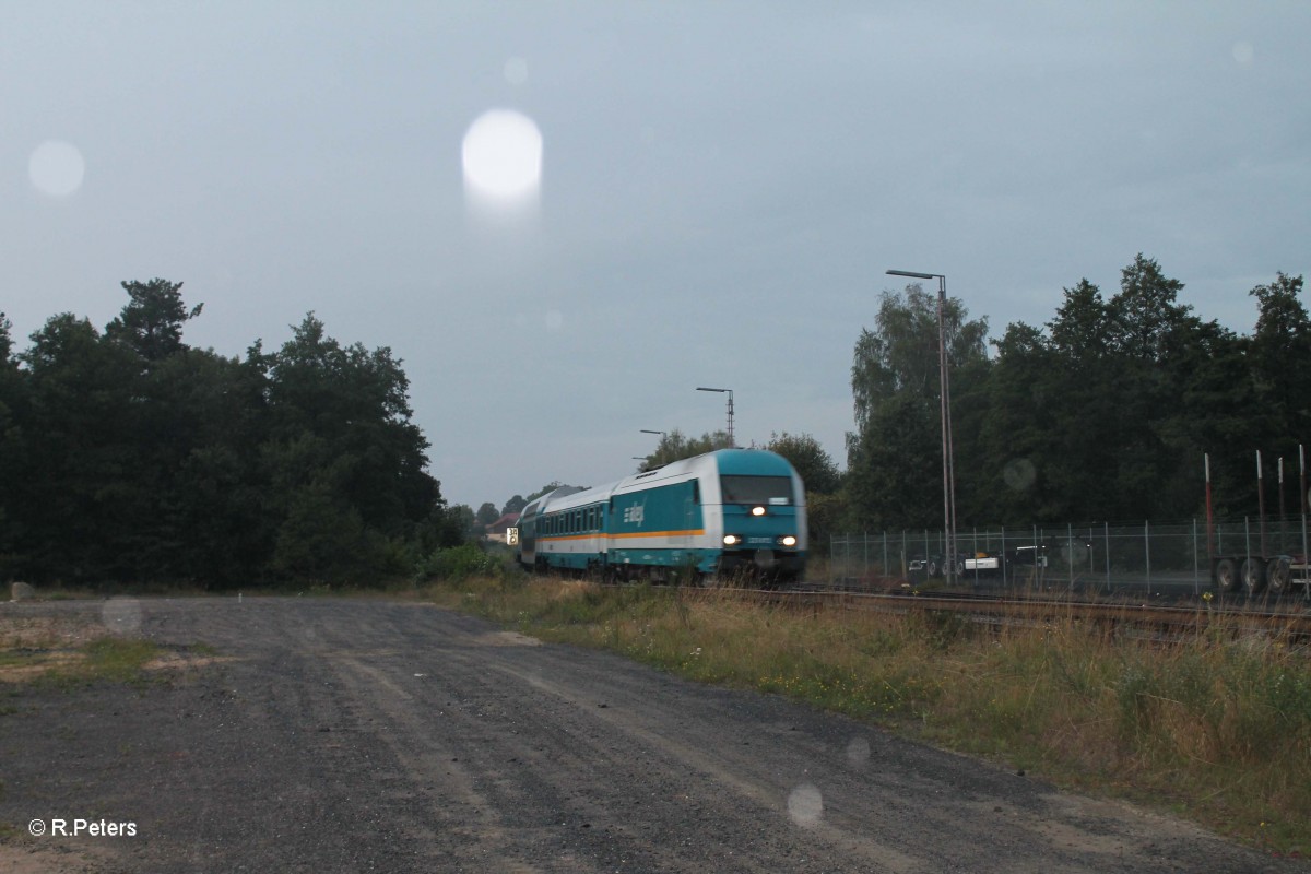 223 072 mit ALX84123 Hof - Mnchen in Wiesau. 08.09.13