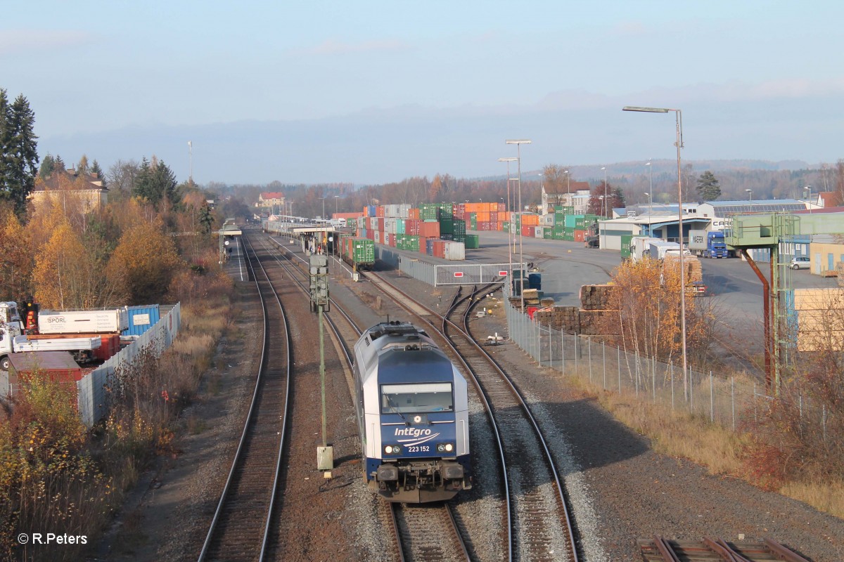 223 152 beim Umsetzten in Wiesau. 15.11.14