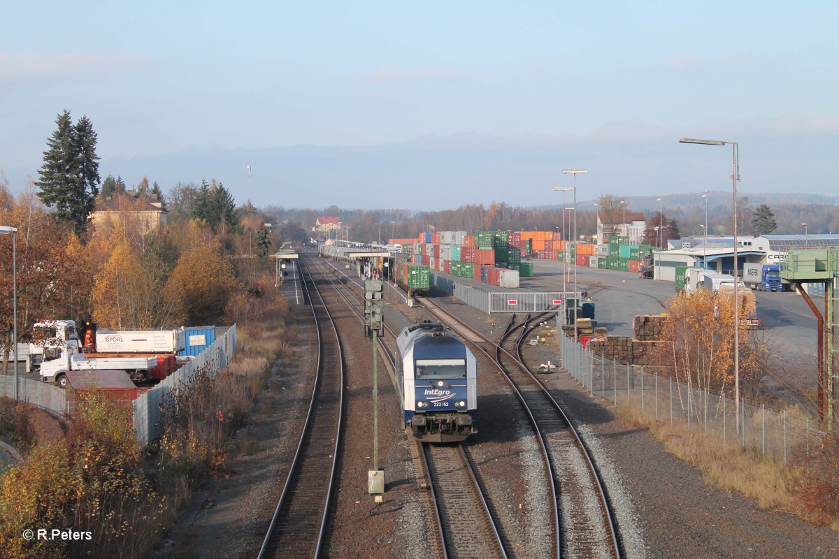 223 152 beim Umsetzten in Wiesau. 15.11.14