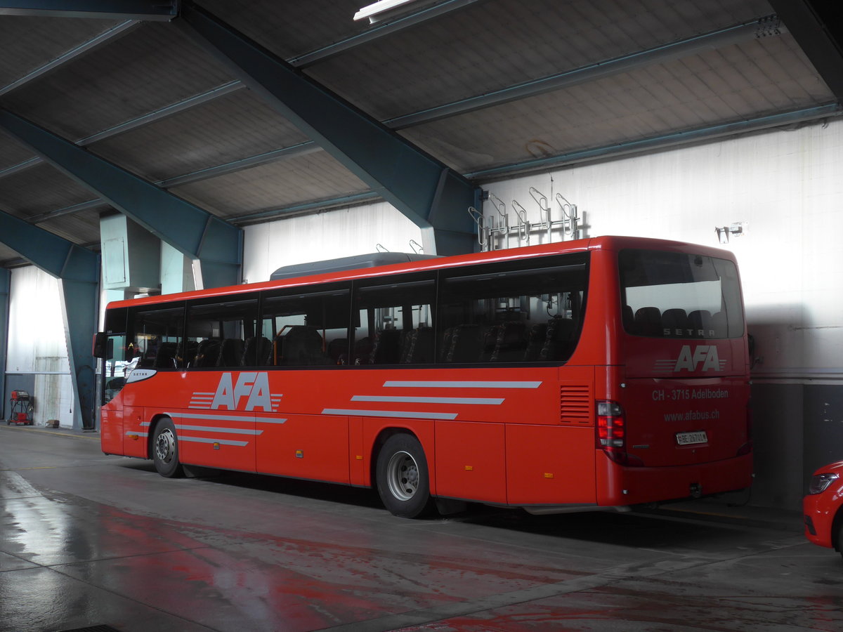 (223'002) - AFA Adelboden - Nr. 24/BE 26'701 - Setra am 13. Dezember 2020 in Adelboden, Busstation