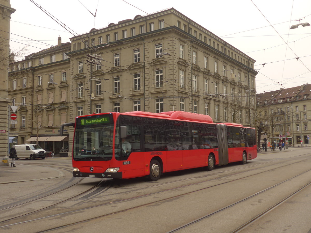 (223'413) - Brnmobil, Bern - Nr. 860/BE 671'860 - Mercedes am 6. Februar 2021 beim Bahnhof Bern