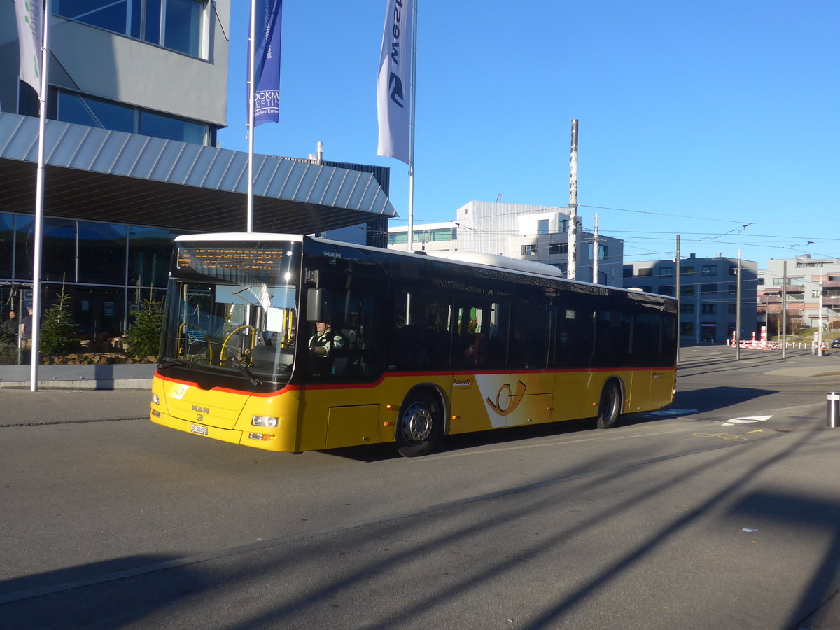 (223'698) - Steiner, Ortschwaben - Nr. 1/BE 26'800 - MAN am 21. Februar 2021 beim Bahnhof Bern Brnnen Westside