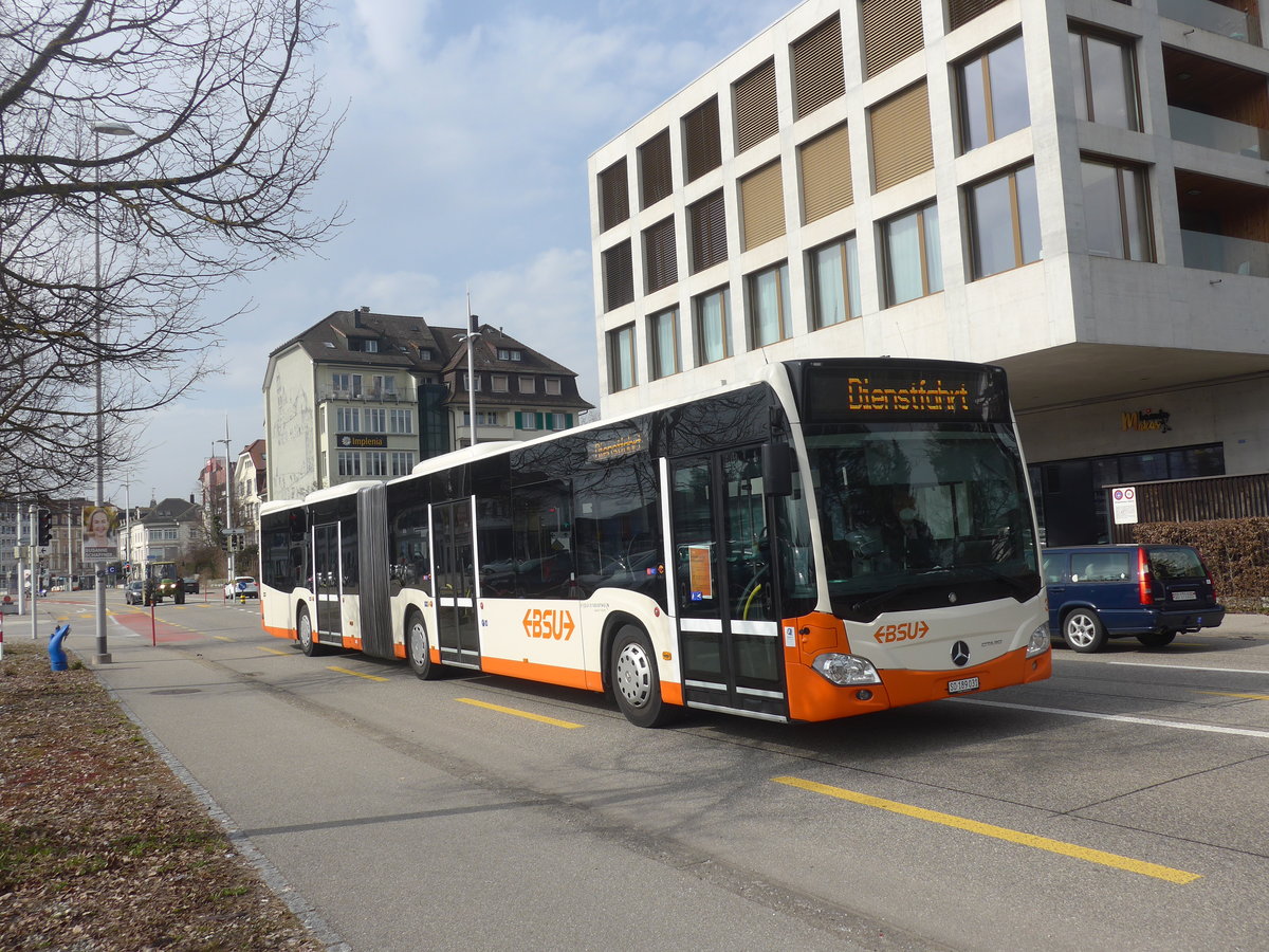 (223'937) - BSU Solothurn - Nr. 31/SO 189'031 - Mercedes am 4. Mrz 2021 beim Hauptbahnhof Solothurn