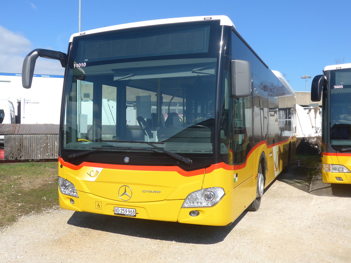 (224'314) - CarPostal Ouest - VD 259'968 - Mercedes am 20. Mrz 2021 in Yverdon, Garage