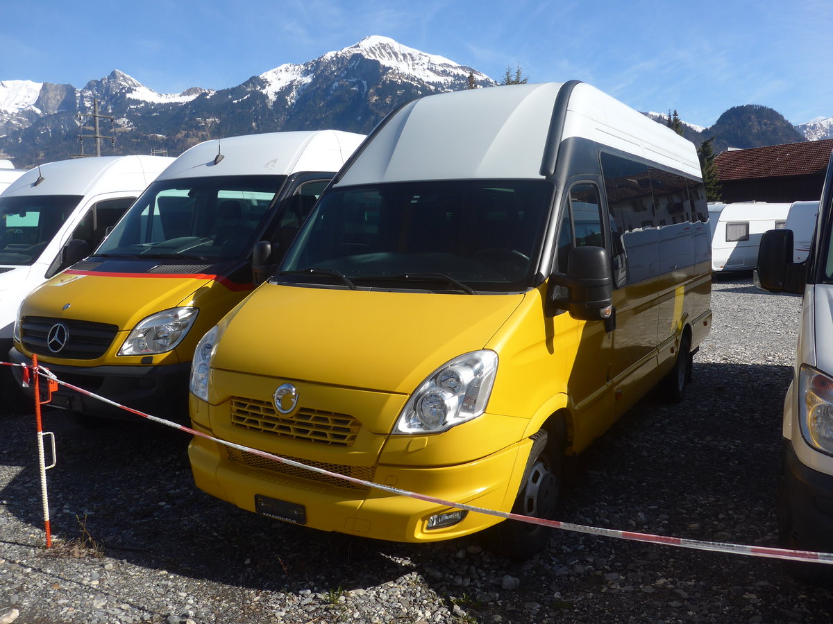 (224'505) - Bardill, Landquart - Irisbus (ex Ackermann, Says) am 28. Mrz 2021 in Landquart, Garage