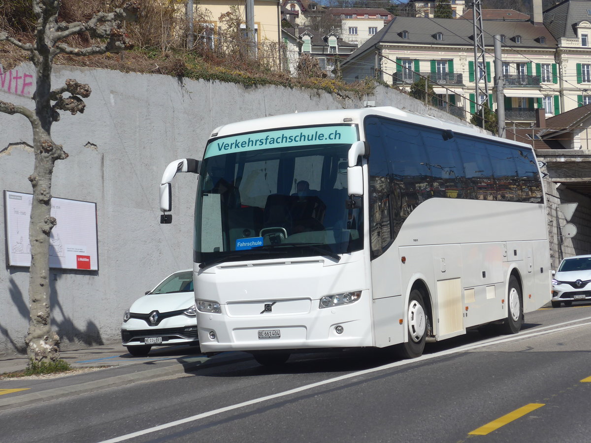 (224'580) - Bernmobil, Bern - Nr. 3404/BE 661'404 - Volvo am 29. Mrz 2021 in Neuchtel, Avenue de la Gare