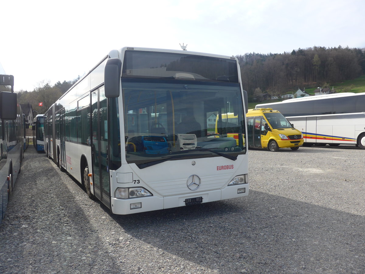 (224'868) - Welti-Furrer, Bassersdorf - Nr. 73 - Mercedes (ex Nr. 97) am 11. April 2021 in Winterthur, EvoBus