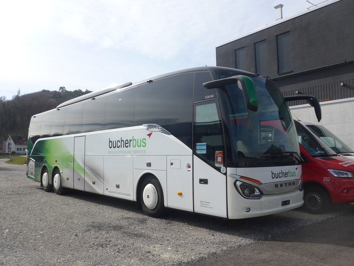 (224'874) - Bucher, Luzern - Nr. 24 - Setra am 11. April 2021 in Winterthur, EvoBus