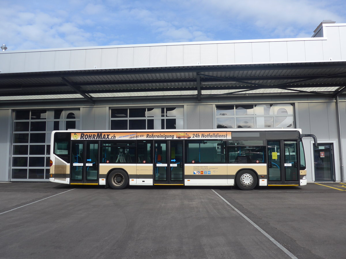 (224'885) - AZZK Zollikon - Nr. 40/ZH 447'040 - Mercedes (ex Welti-Furrer, Zrich Nr. 92) am 11. April 2021 in Winterthur, EvoBus