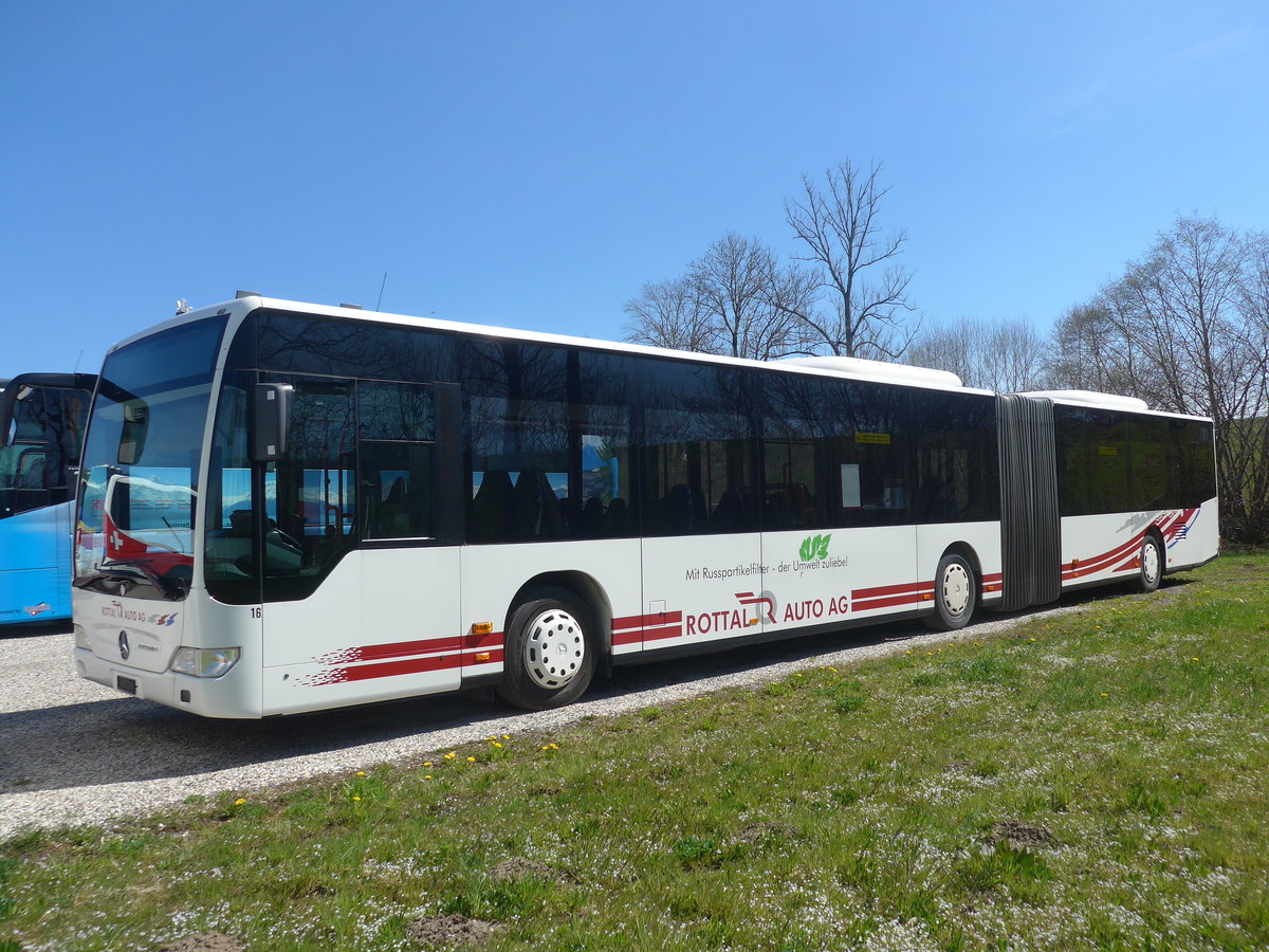 (224'924) - ARAG Ruswil - Nr. 16 - Mercedes am 11. April 2021 in Ruswil, Garage