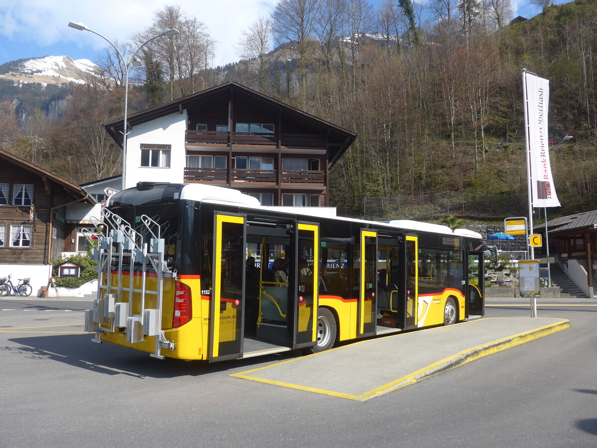 (225'189) - Flck, Brienz - Nr. 7/BE 623'971 - Mercedes am 21. April 2021 beim Bahnhof Brienz