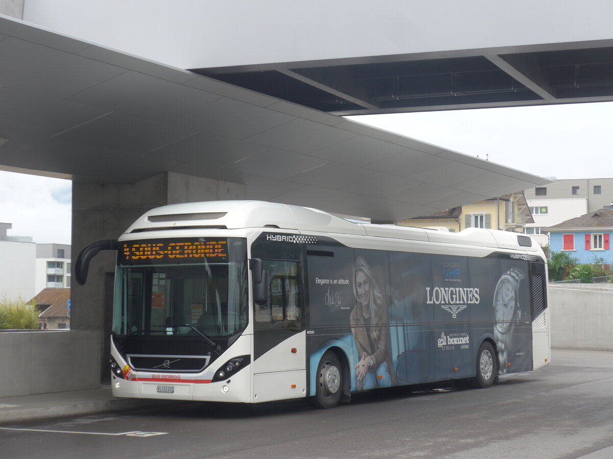 (225'385) - BS Sierre - VS 133'225 - Volvo am 1. Mai 2021 in Sierre, Busbahnhof
