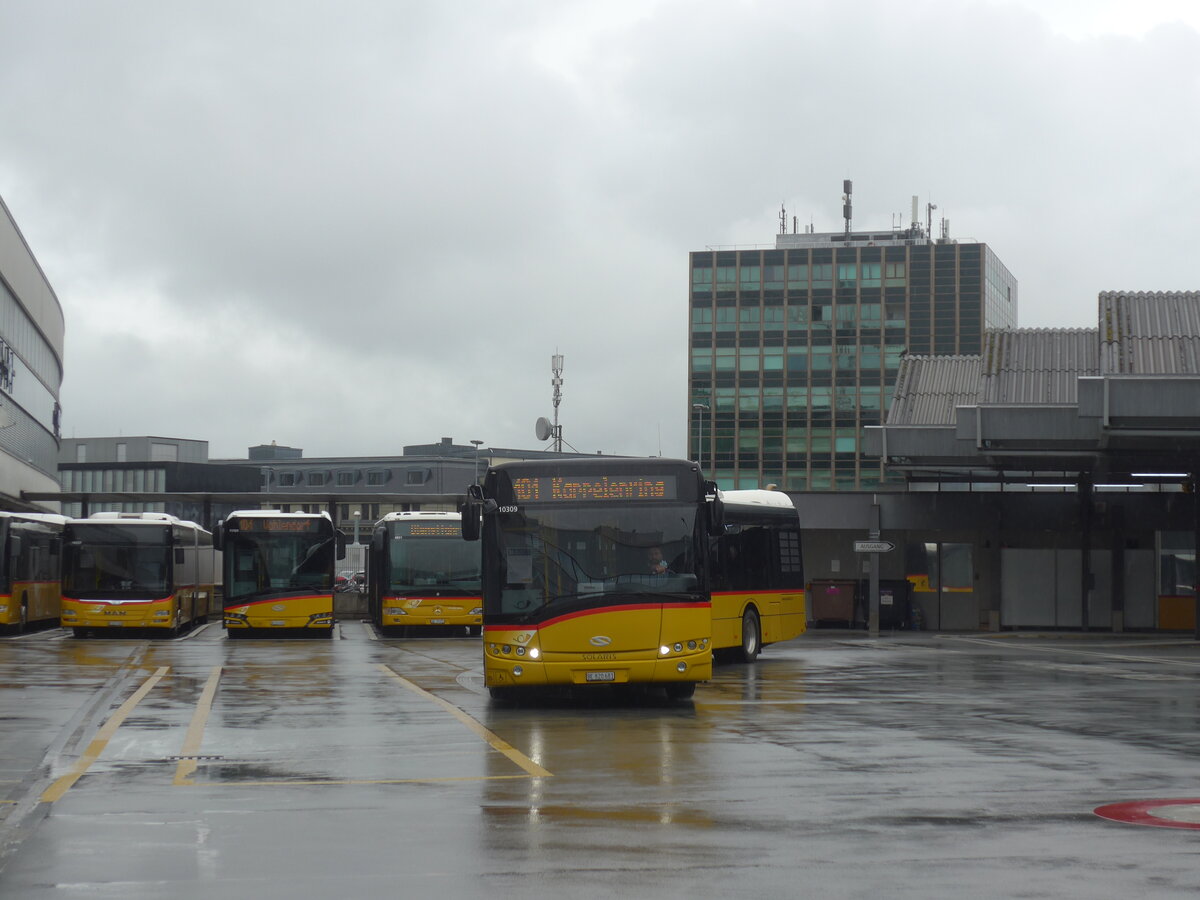 (225'727) - PostAuto Bern - Nr. 10'209/BE 820'681 - Solaris (ex Nr. 681) am 5. Juni 2021 in Bern, Postautostation