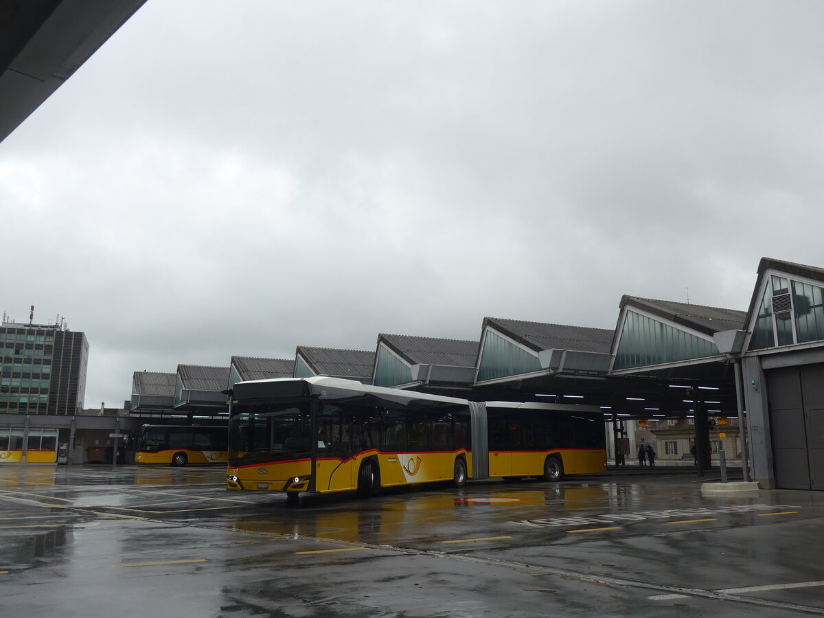 (225'735) - PostAuto Bern - Nr. 11'631/BE 407'862 - Solaris am 5. Juni 2021 in Bern, Postautostation