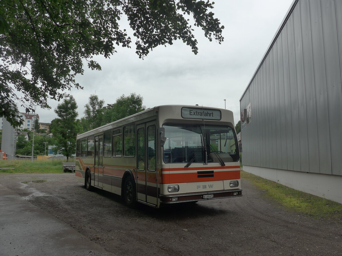 (225'781) - Wegmller, Mnsingen - BE 399'675 - FBW/R&J (ex Bamert, Wollerau) am 6. Juni 2021 in Wetzikon, FBW-Museum