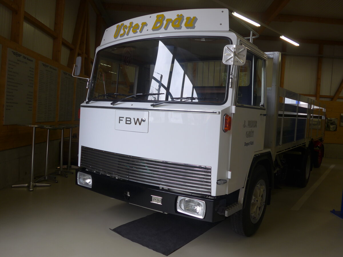(225'791) - Meier, Gr�t - FBW am 6. Juni 2021 in Wetzikon, FBW-Museum