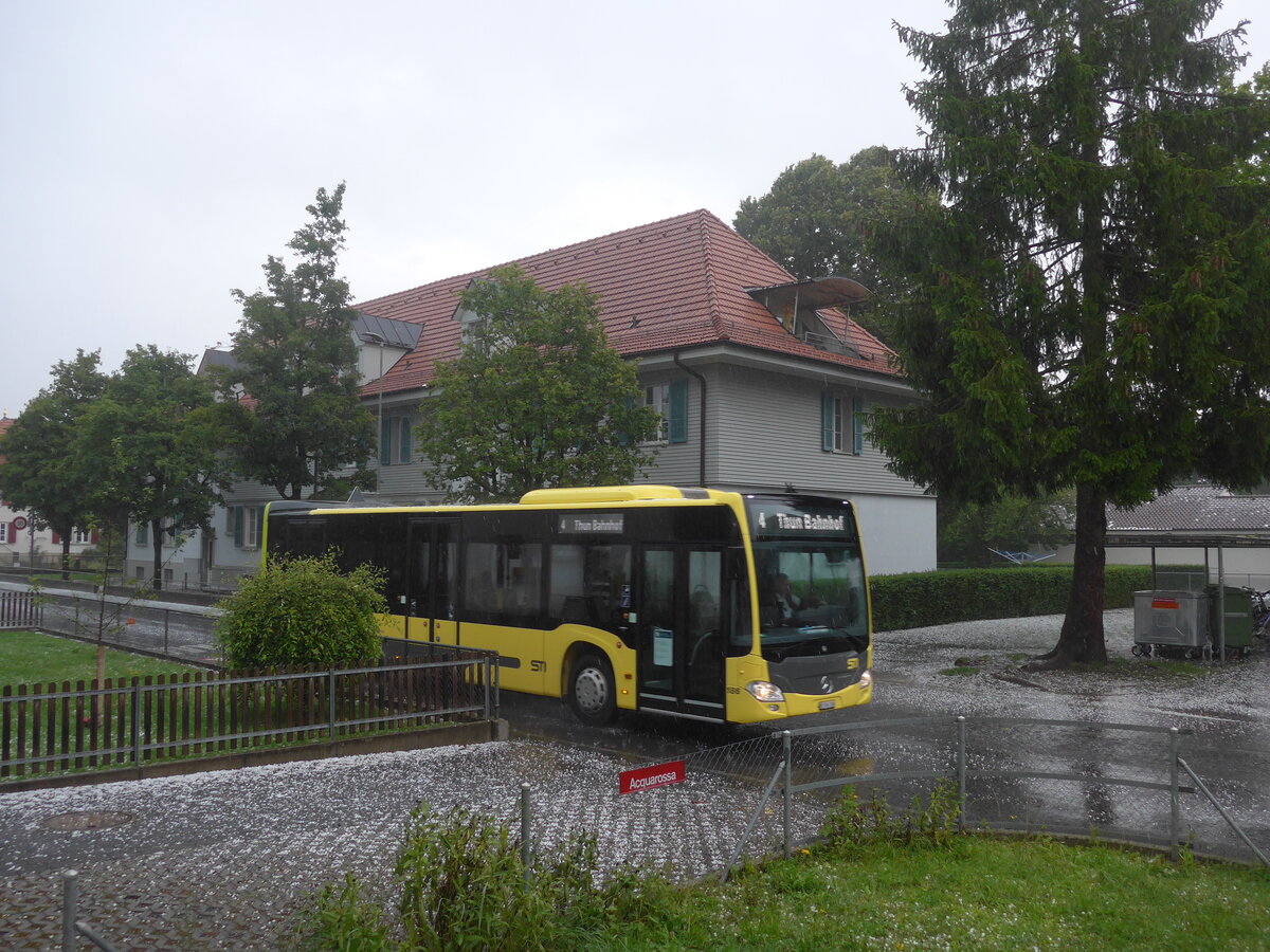 (226'085) - STI Thun - Nr. 186/BE 804'186 - Mercedes am 29. Juni 2021 in Thun-Lerchenfeld, Langestrasse (Hagel in Thun!)