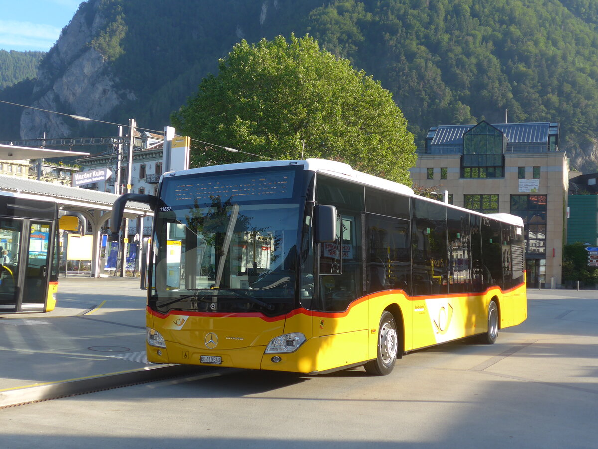(226'229) - PostAuto Bern - BE 610'543 - Mercedes am 10. Juli 2021 beim Bahnhof Interlaken West
