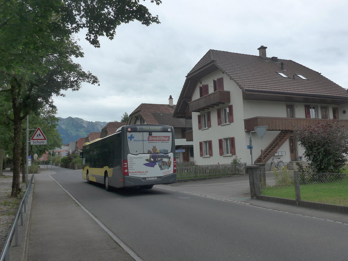 (226'266) - STI Thun - Nr. 180/BE 752'180 - Mercedes am 5. Juli 2021 in Thun-Lerchenfeld, Langestrasse